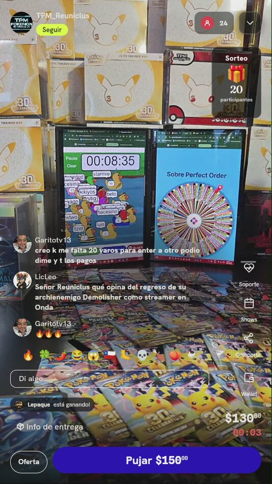 Sobre Pokémon TCG Perfect Order