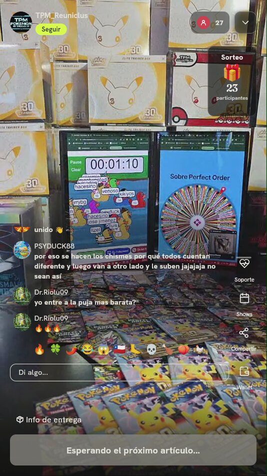 Entrada a Dinámica Pokémon TCG