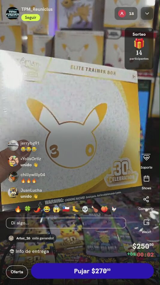 Pokémon 30th Celebration Elite Trainer Box