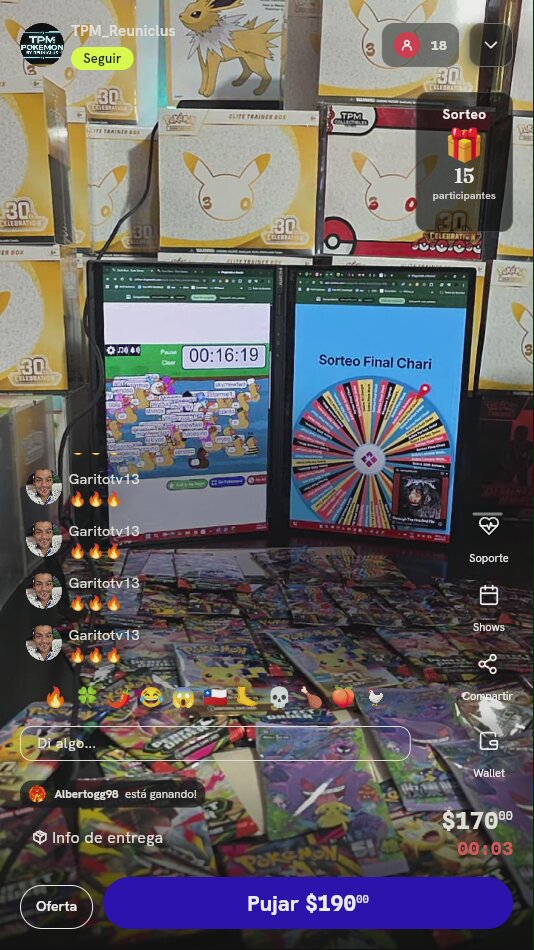 Lote de Sobres Pokémon TCG