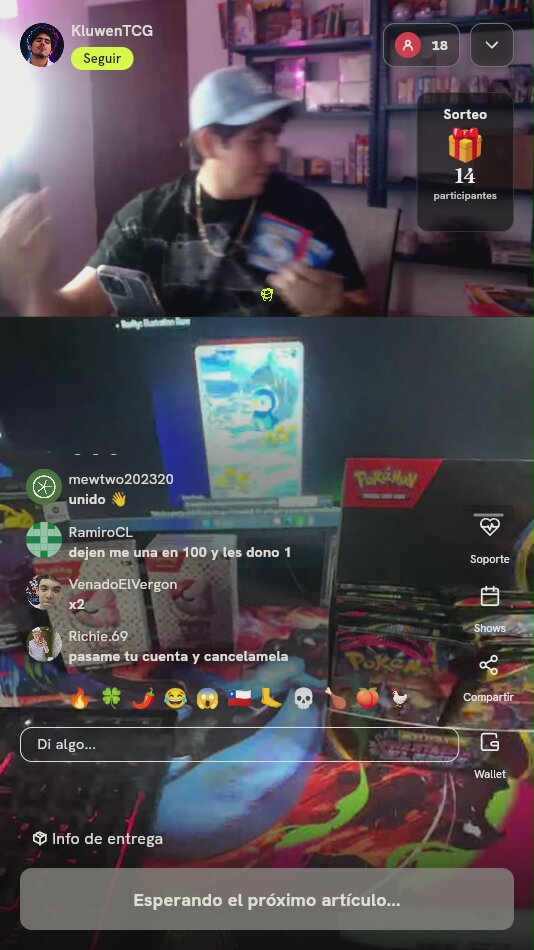 Lote de Cartas Pokémon