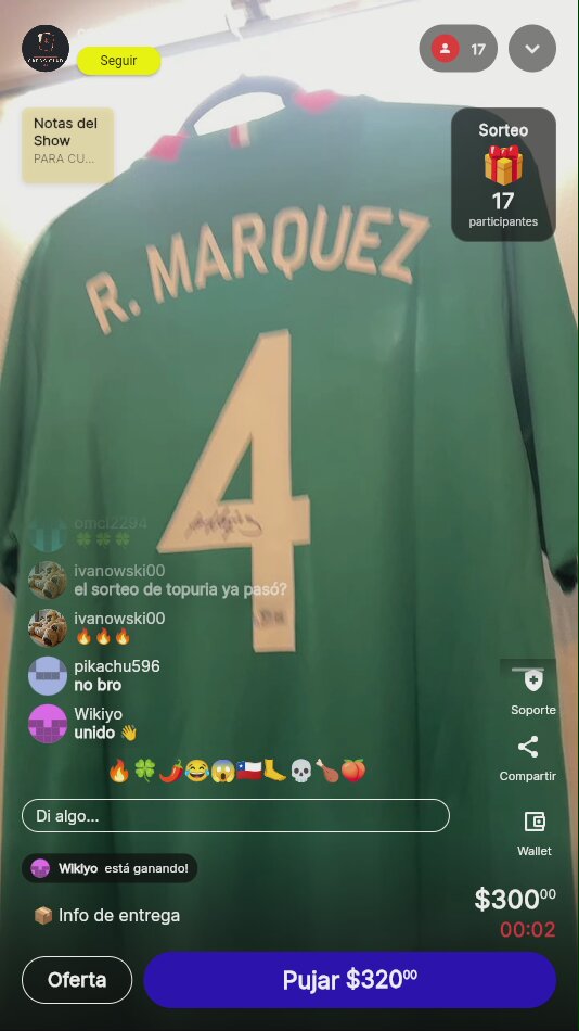 Artículo vendido