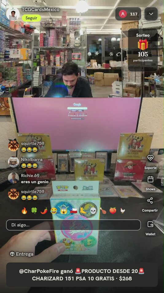 Caja Coleccionable Pokémon Chino