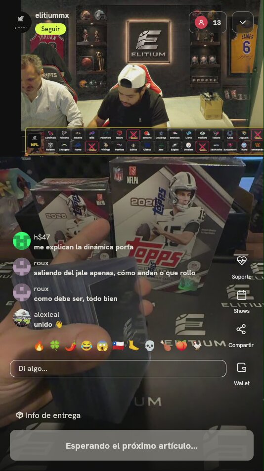 Cajas Topps NFL Blaster y Mega