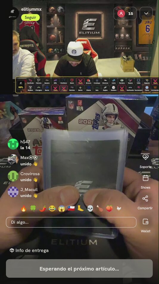 Lote de tarjetas coleccionables NFL