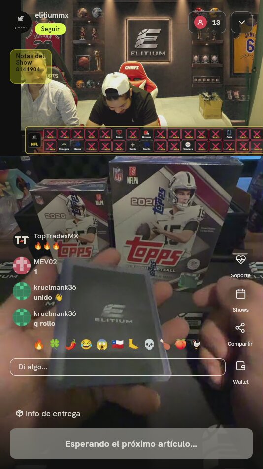 Slot Commanders Break NFL Topps