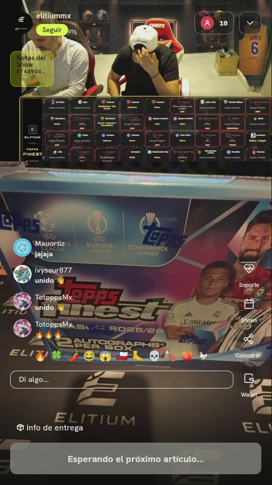 Lugar en Break Topps Finest UEFA 2024/25