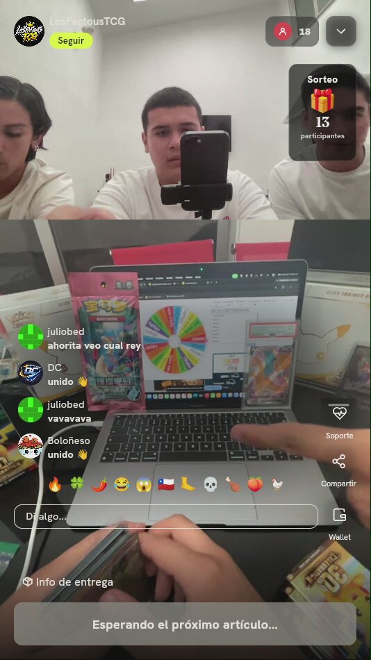 Giro de Ruleta Pokémon TCG