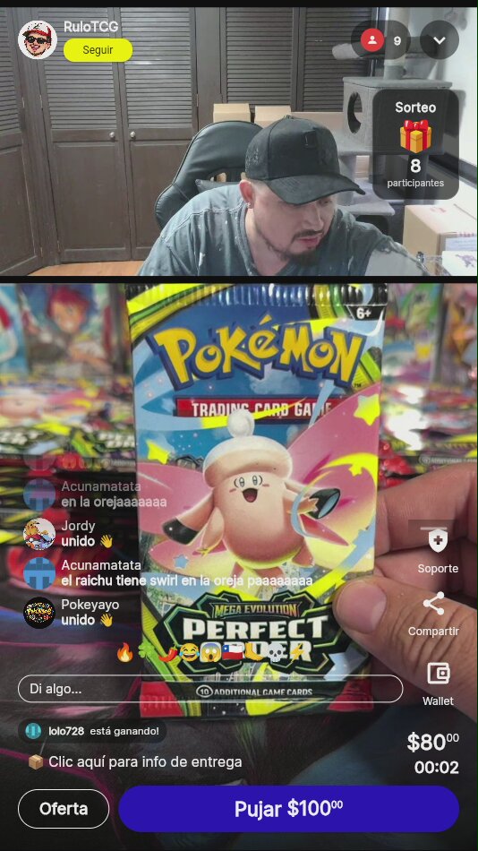 Sobre Pokémon TCG Perfect Order