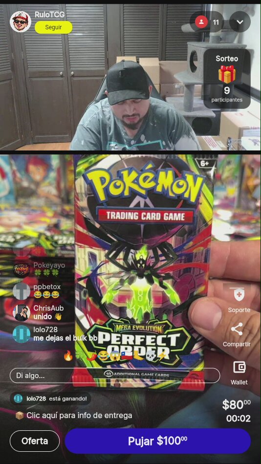 Pokémon TCG Perfect Order Booster