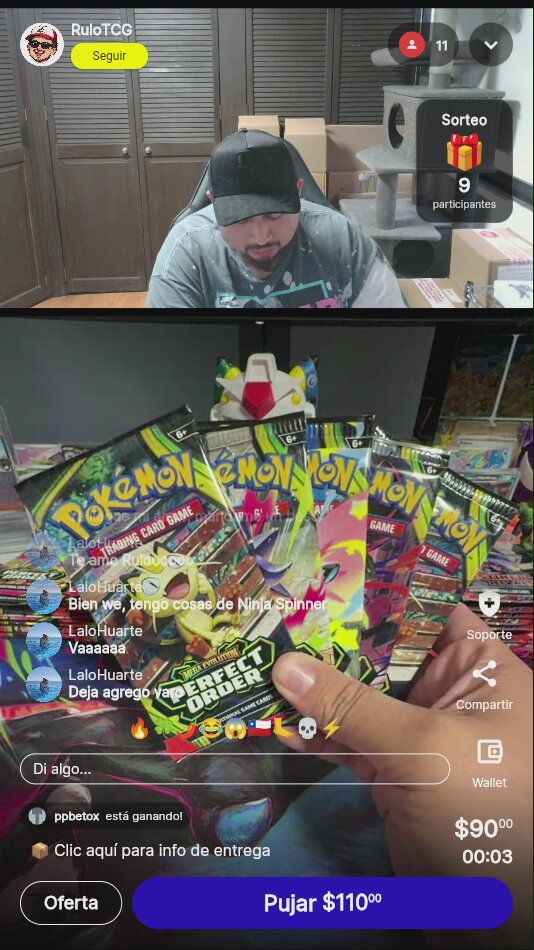 Sobres Pokémon TCG Variados