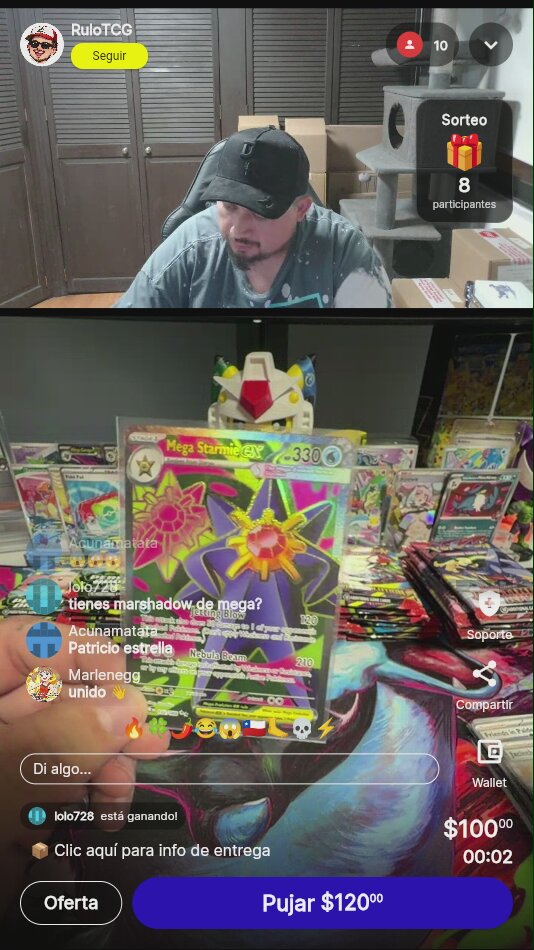Mega Starmie ex Full Art
