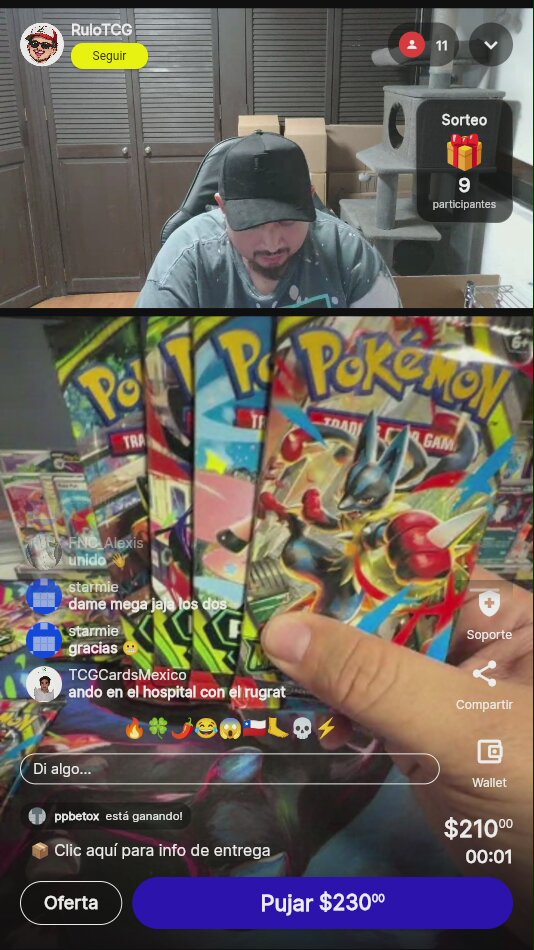 Pokémon TCG Mega Evolution Booster