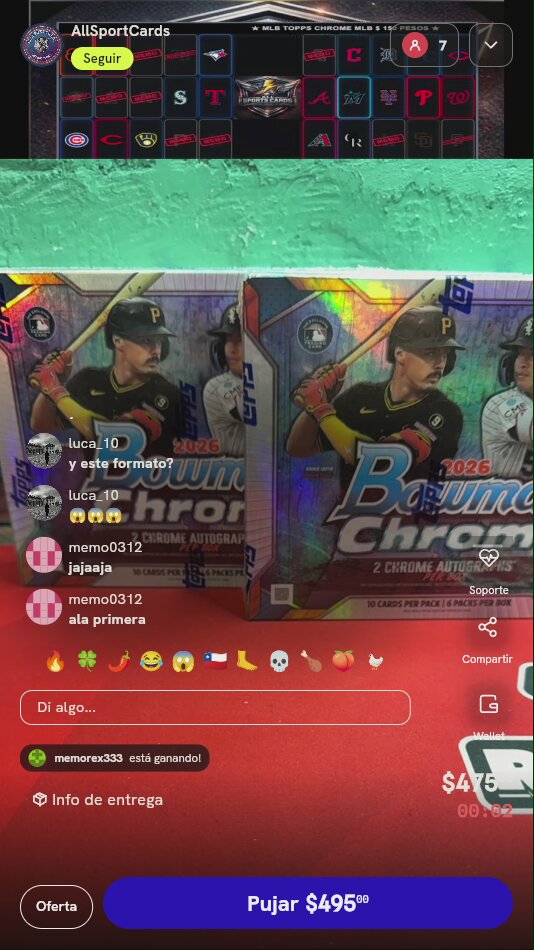 Spot Mets de Nueva York Bowman Chrome