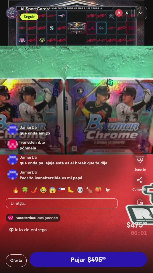 Break 2026 Bowman Chrome MLB