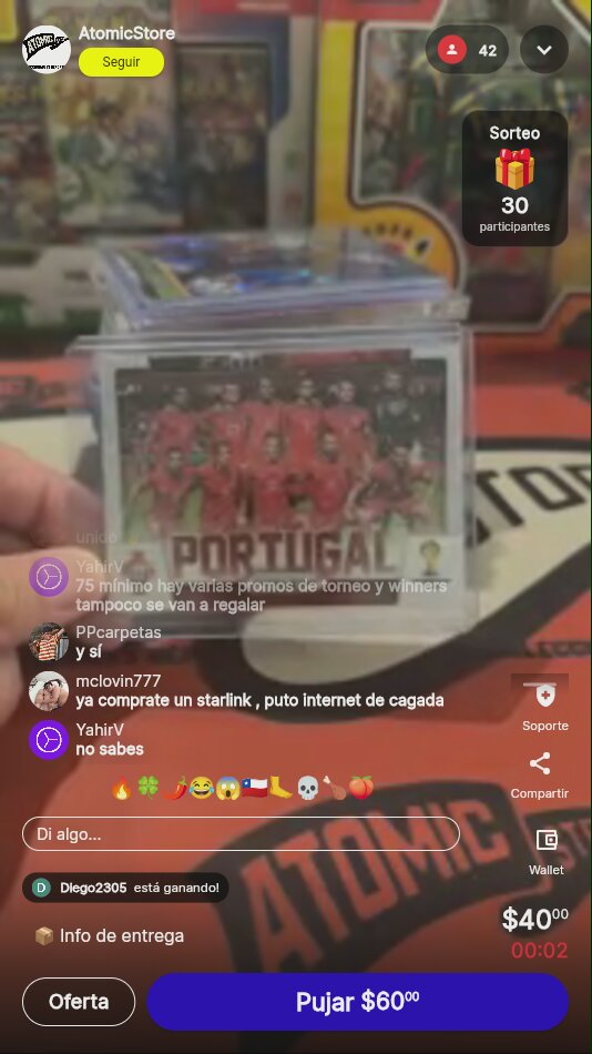 Artículo vendido