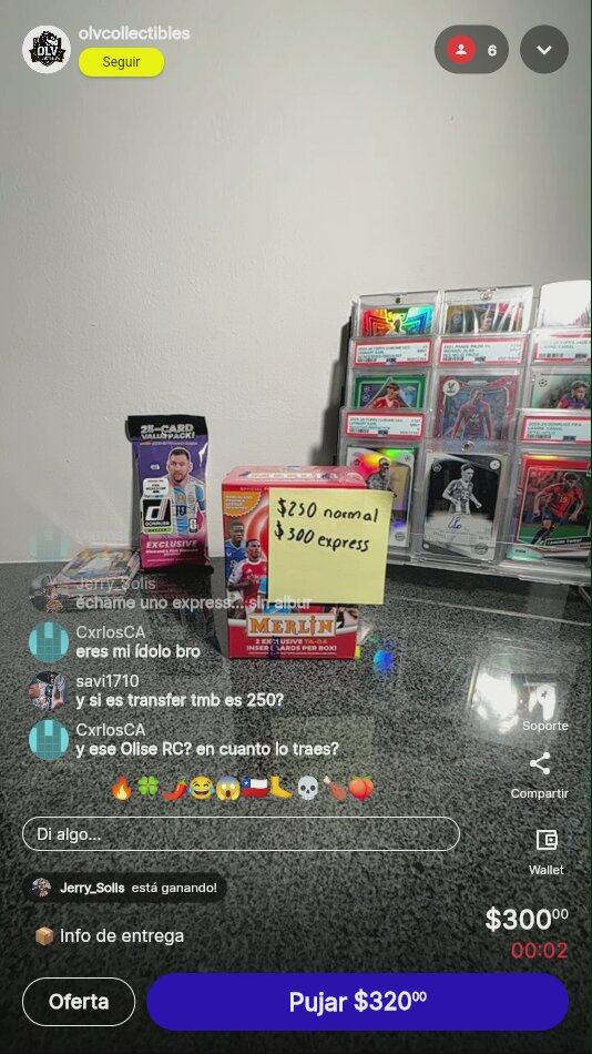 Artículo vendido