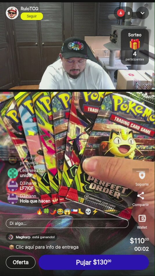 Pokémon Perfect Order Booster Packs