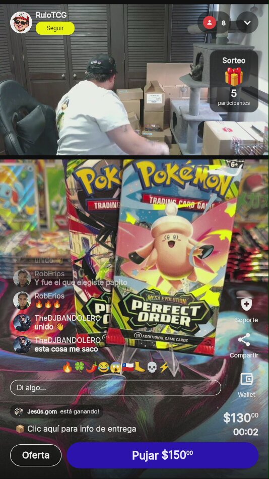 Pokémon TCG Perfect Order Boosters