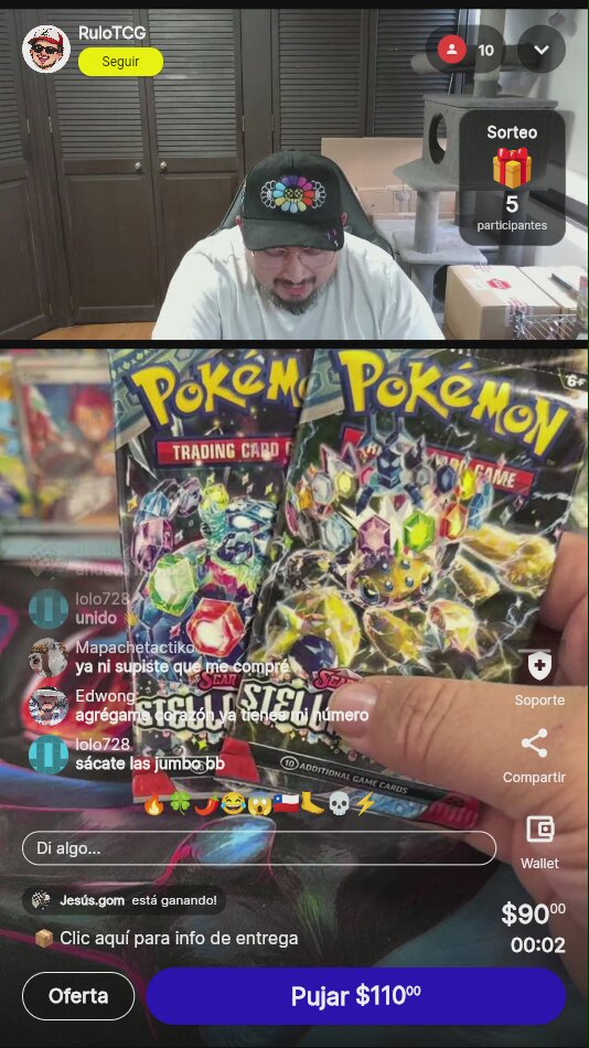 Pokémon TCG Stellar Crown Booster