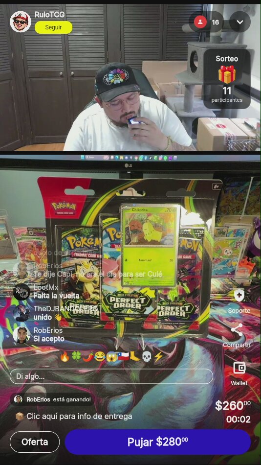 Pokémon TCG Perfect Order Blister