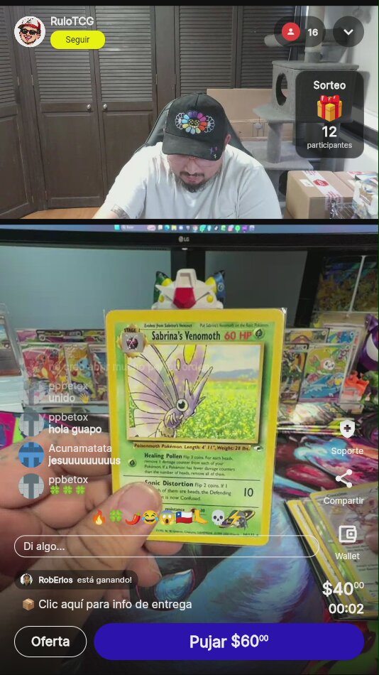Sabrina's Venomoth - Gym Heroes