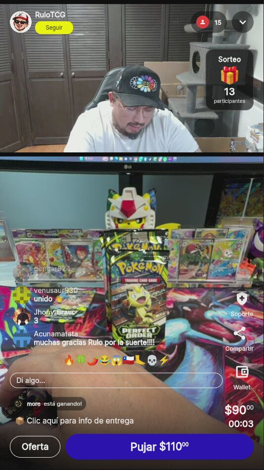 Sobre Pokémon TCG Perfect Order