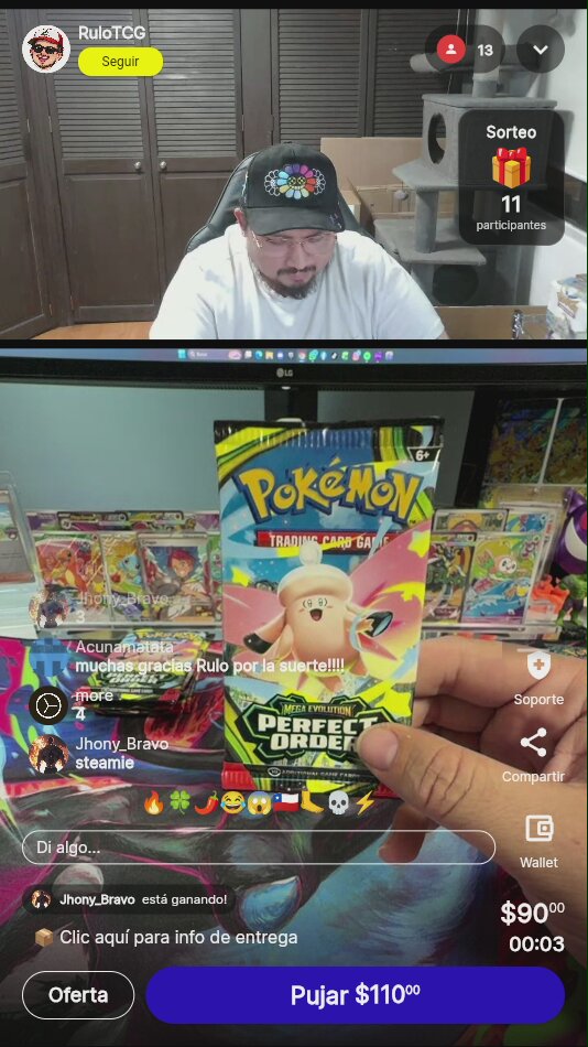 Sobre Pokémon Perla Orden