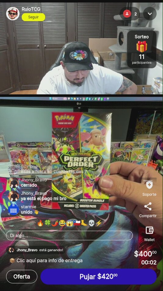 Pokémon TCG Perfect Order Booster