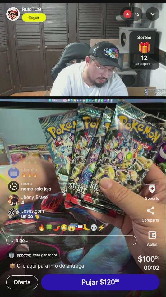 Pokémon Stellar Crown Booster Packs