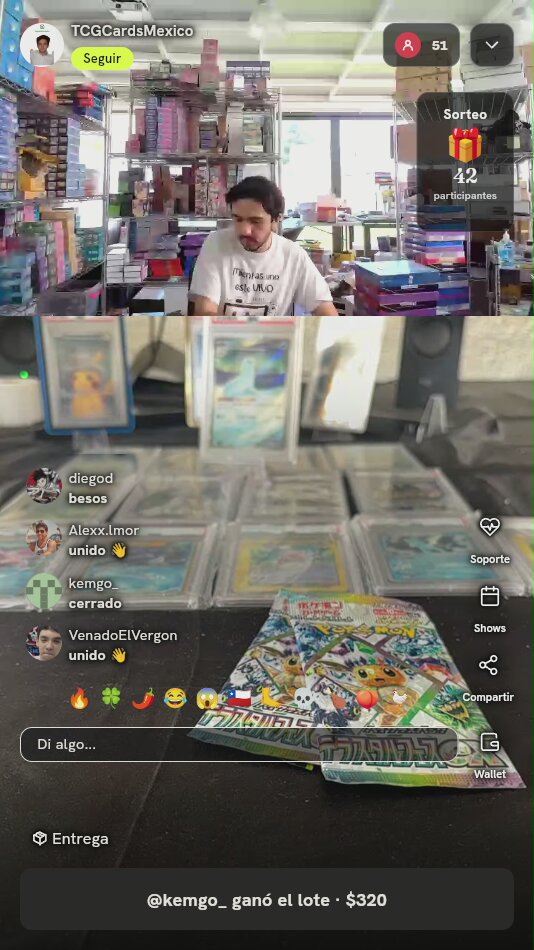 Lote Sobres Pokémon Terastal Festival