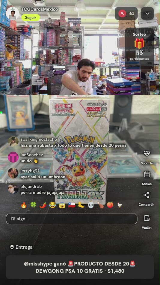Caja Booster Box Terastal Festival ex SV8a