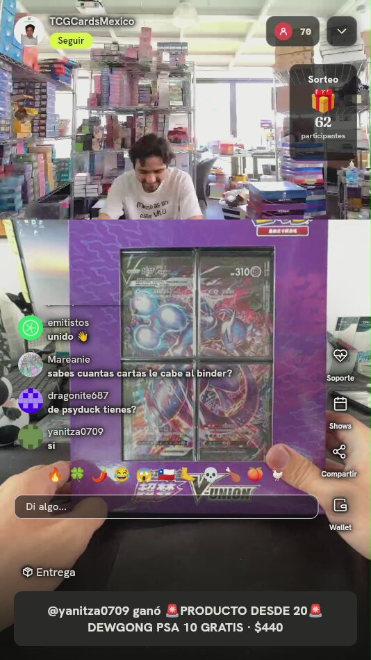 Mewtwo V-Union Collection Box
