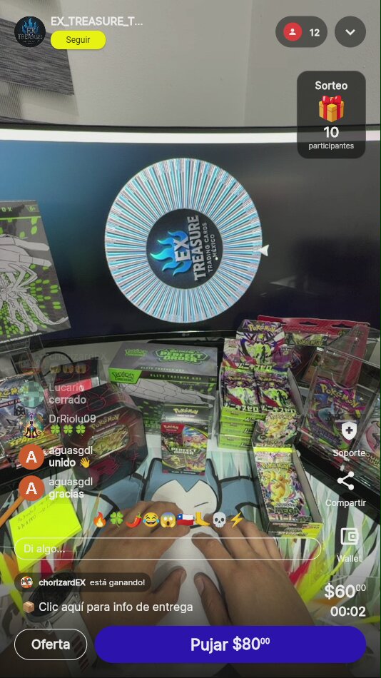 Pokémon Elite Trainer Box Ruleta