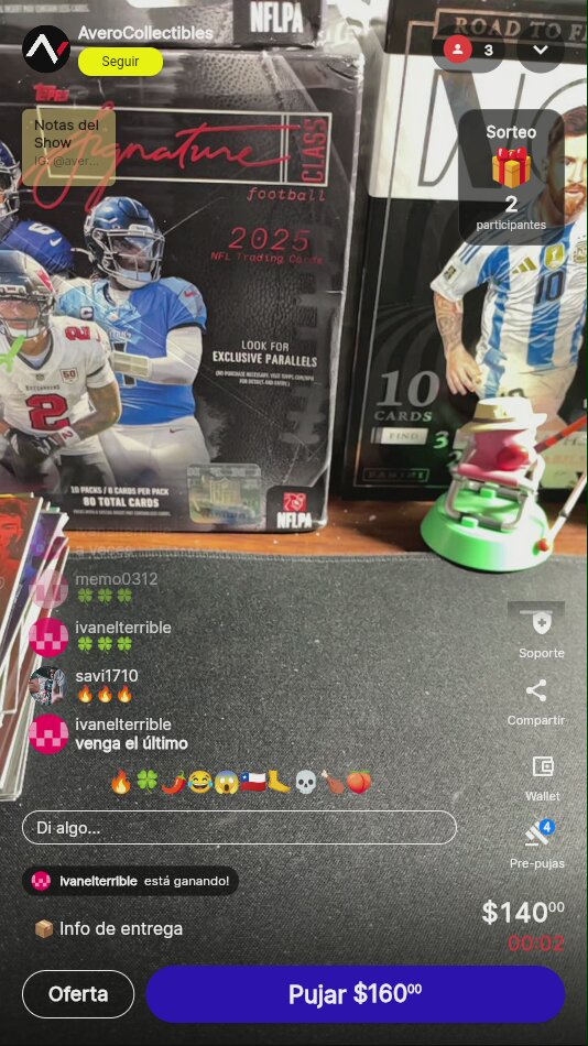 Artículo vendido