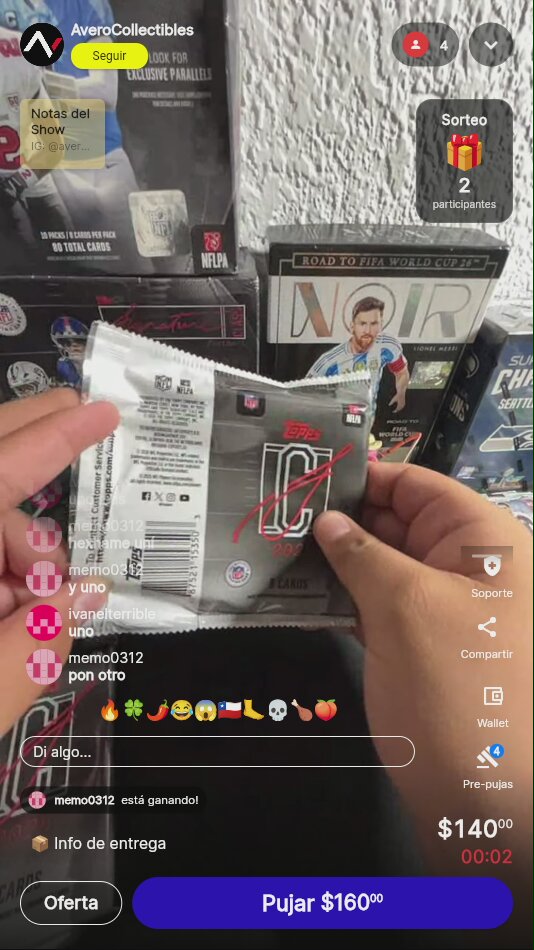 Artículo vendido