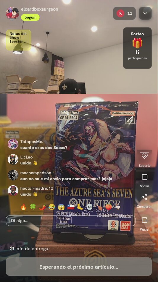Sobre One Piece TCG OP14-EB04