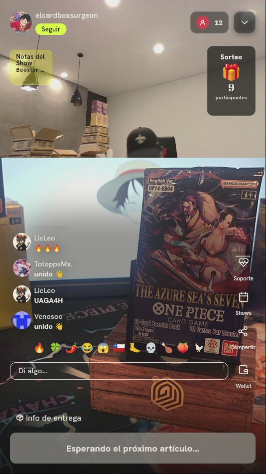 Sobre One Piece TCG OP14-EB04
