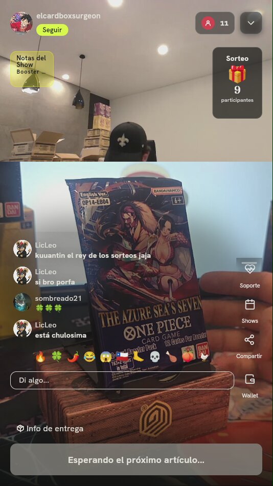 Sobre One Piece TCG OP14-EB04