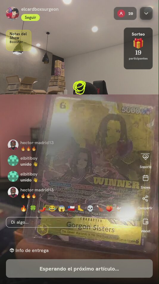 Carta Gorgon Sisters Winner Promo