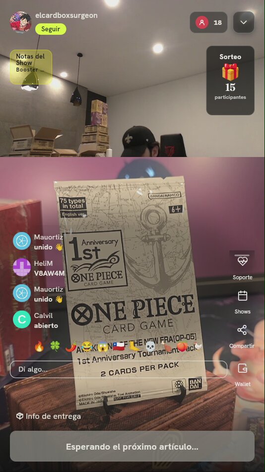 Sobre One Piece Tournament Pack OP-05