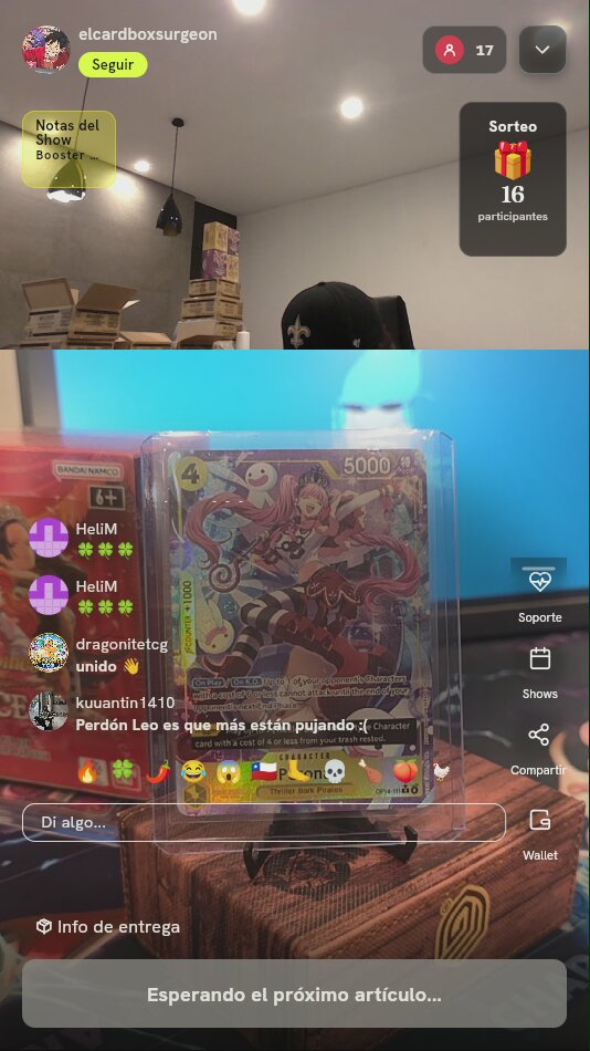 Carta One Piece Perona OP06-093 Alt Art