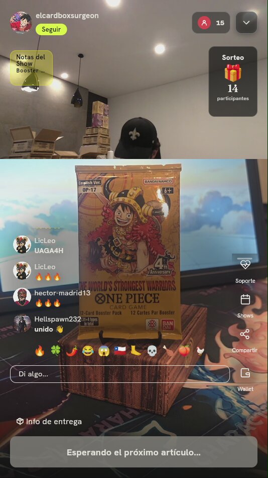 Sobre One Piece TCG OP-17