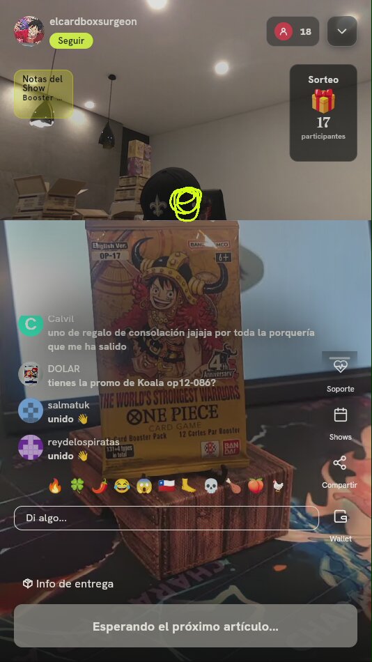 Sobre One Piece TCG OP-17