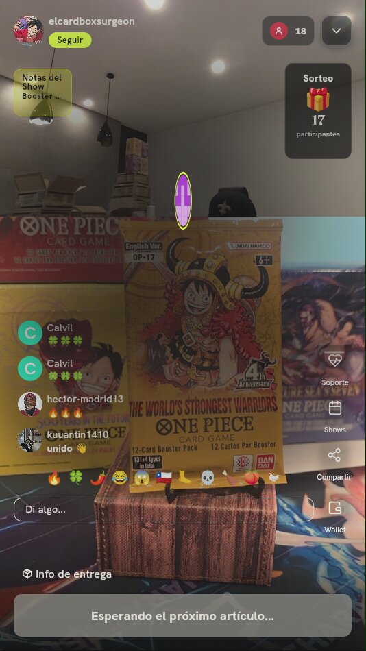Booster Pack One Piece OP-17