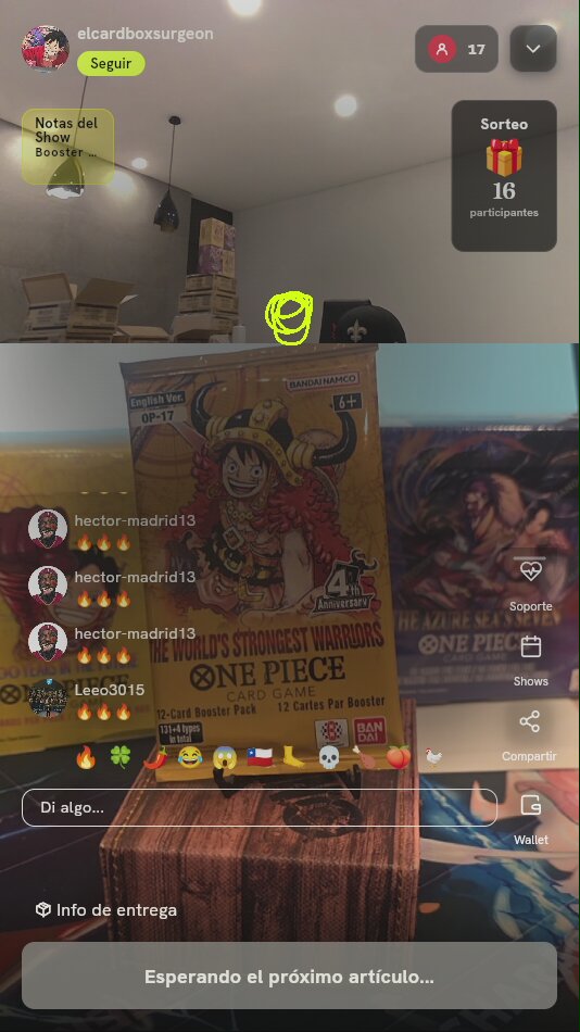 Sobre One Piece TCG OP-17