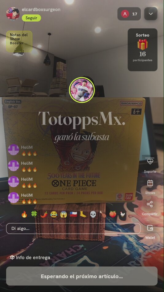 Booster Box One Piece OP-07