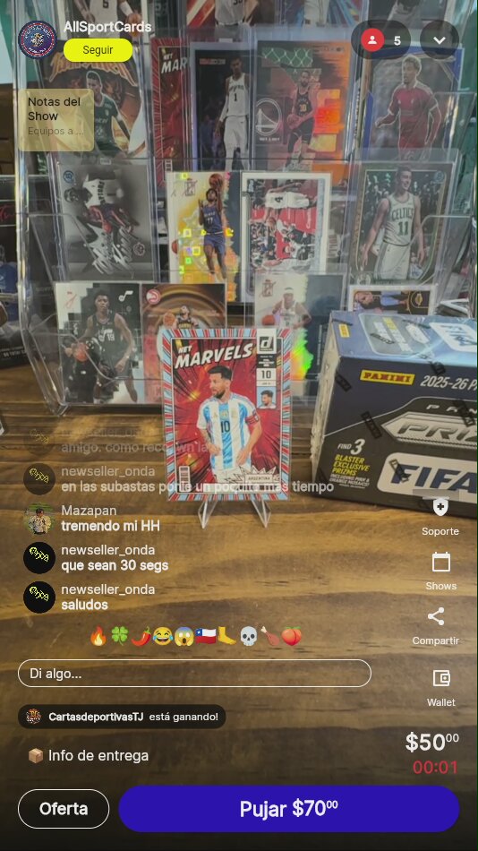 Artículo vendido