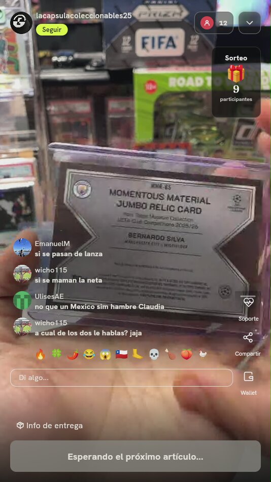 Carta Bernardo Silva Momentous Material Topps Museum