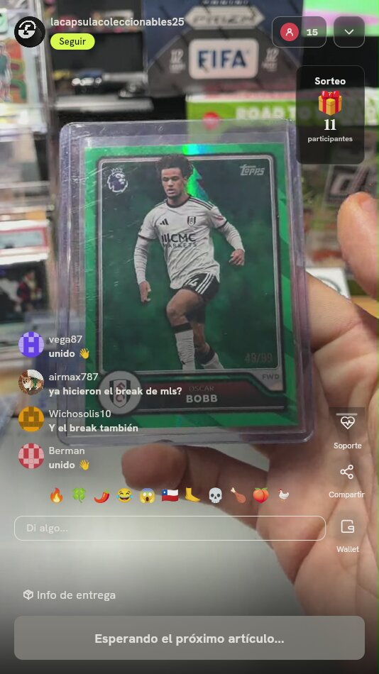 Carta Topps Oscar Bobb Green /99
